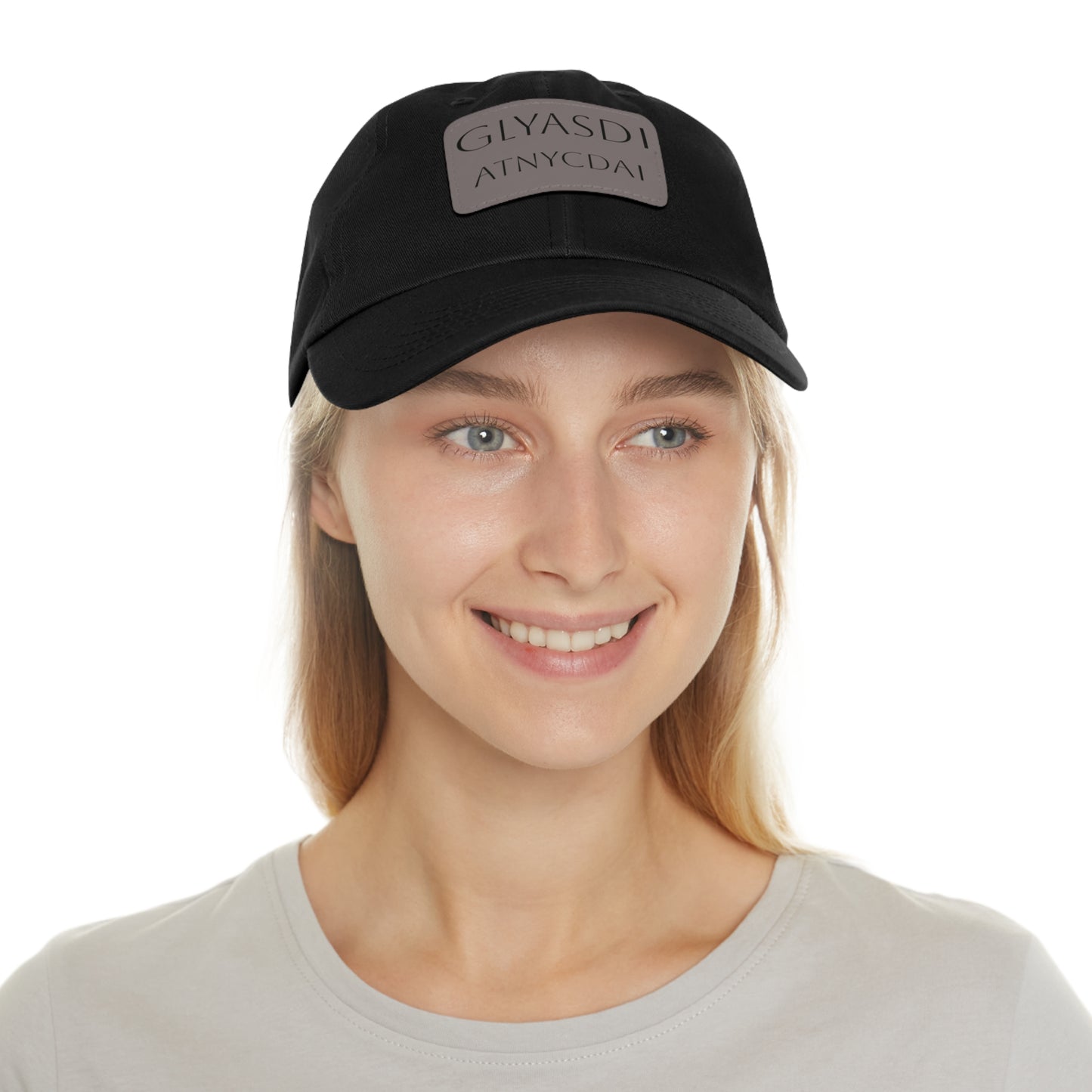 GLYASDI - (God Loves You And So Do I) Hat with Leather Patch (Rectangle)