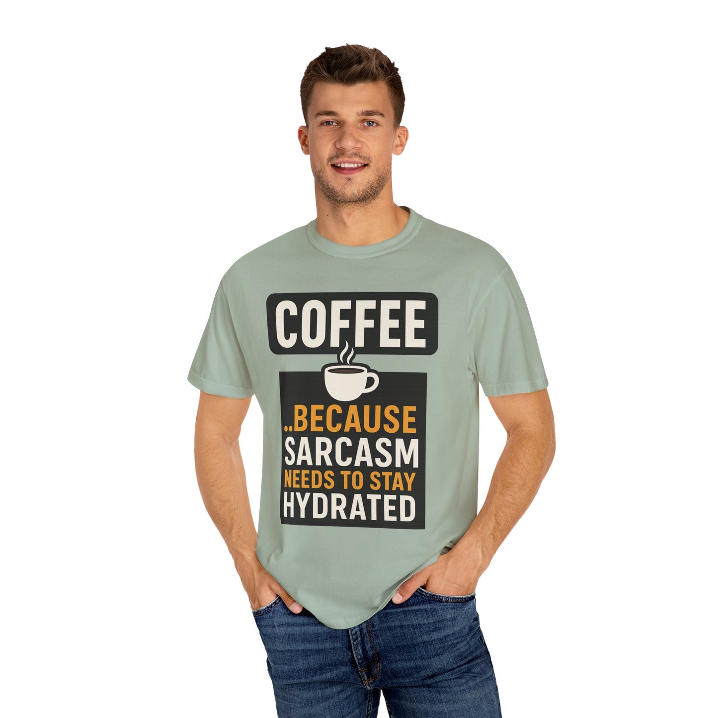 Coffee Sarcasm T-Shirt for Humor Lovers, Unisex Tee, Gift for Coffee Enthusiasts, Funny Quote Shirt, Casual Apparel, Perfect for Birthdays