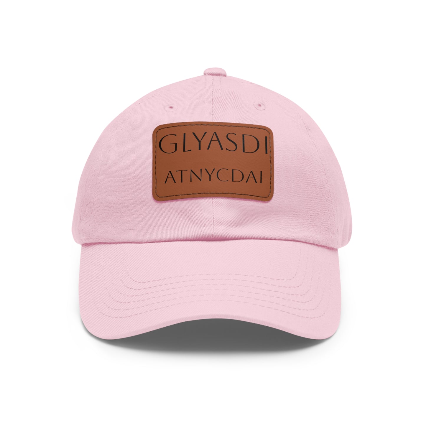 GLYASDI - (God Loves You And So Do I) Hat with Leather Patch (Rectangle)