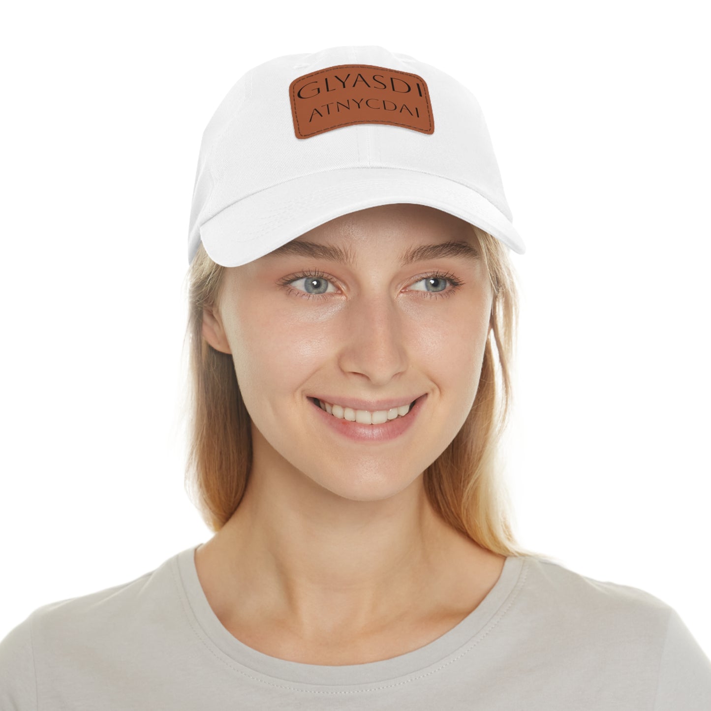 GLYASDI - (God Loves You And So Do I) Hat with Leather Patch (Rectangle)