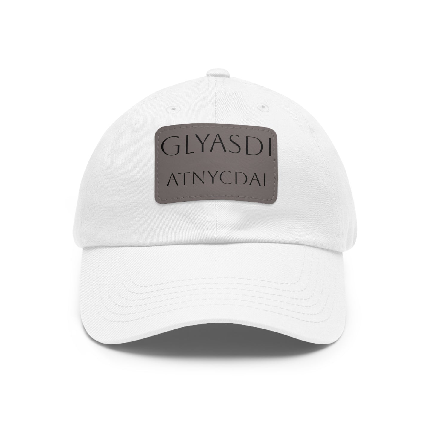 GLYASDI - (God Loves You And So Do I) Hat with Leather Patch (Rectangle)